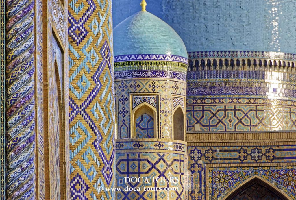 Historisches Samarkand mit seiner beeindruckenden Architektur