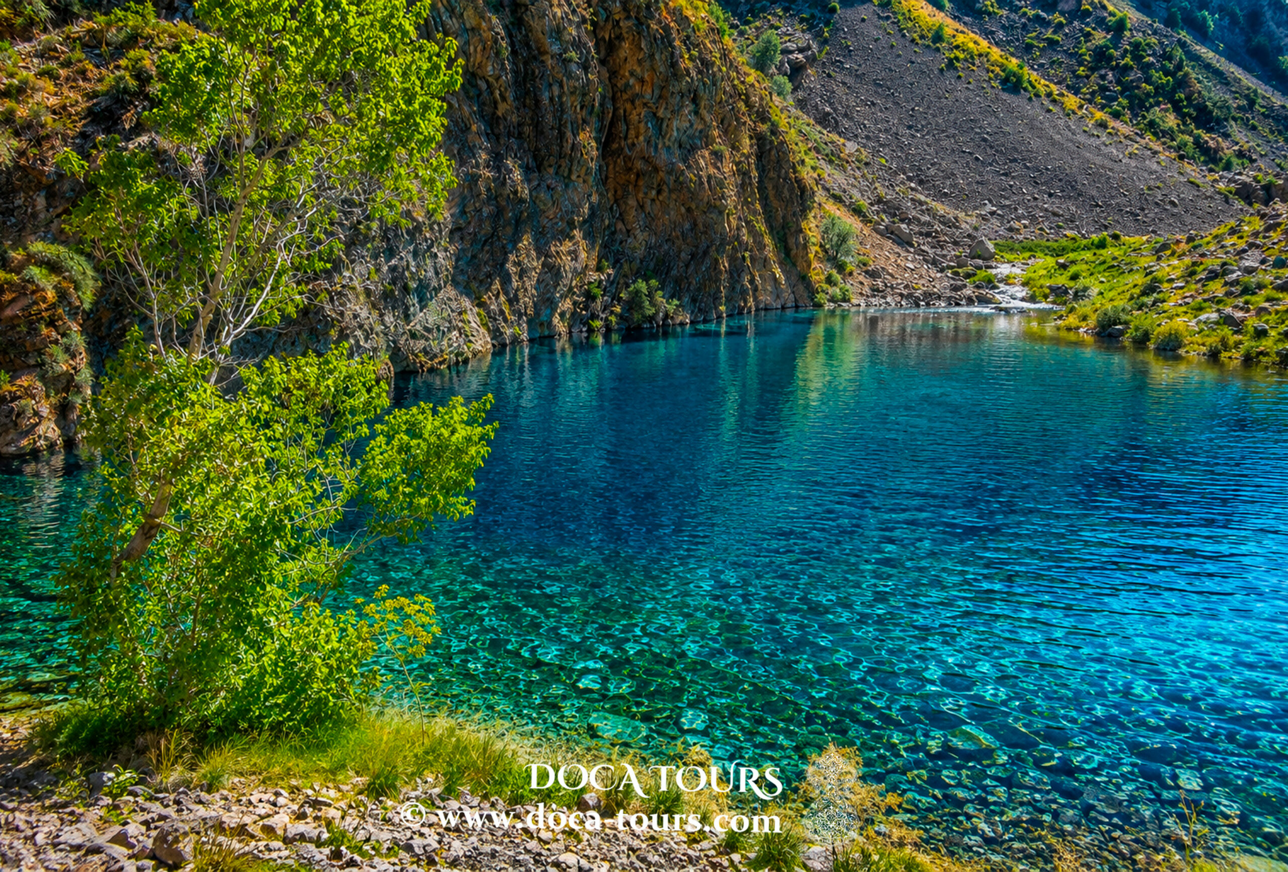 Lac Badak en Ouzbékistan