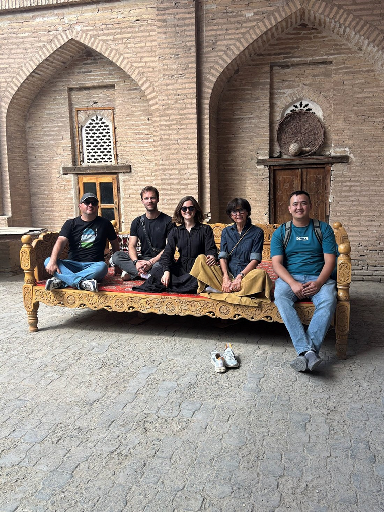 Traveler exploring Uzbekistan with DOCA TOURS