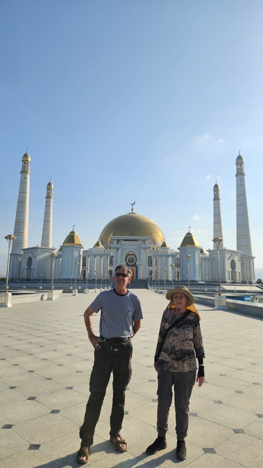 Travelers exploring Central Asia with DOCA TOURS