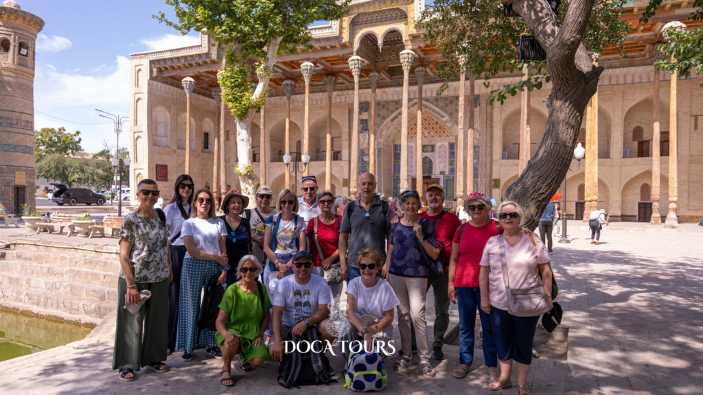 Group tour in Uzbekistan and Central Asia visiting the Silk Road cities.